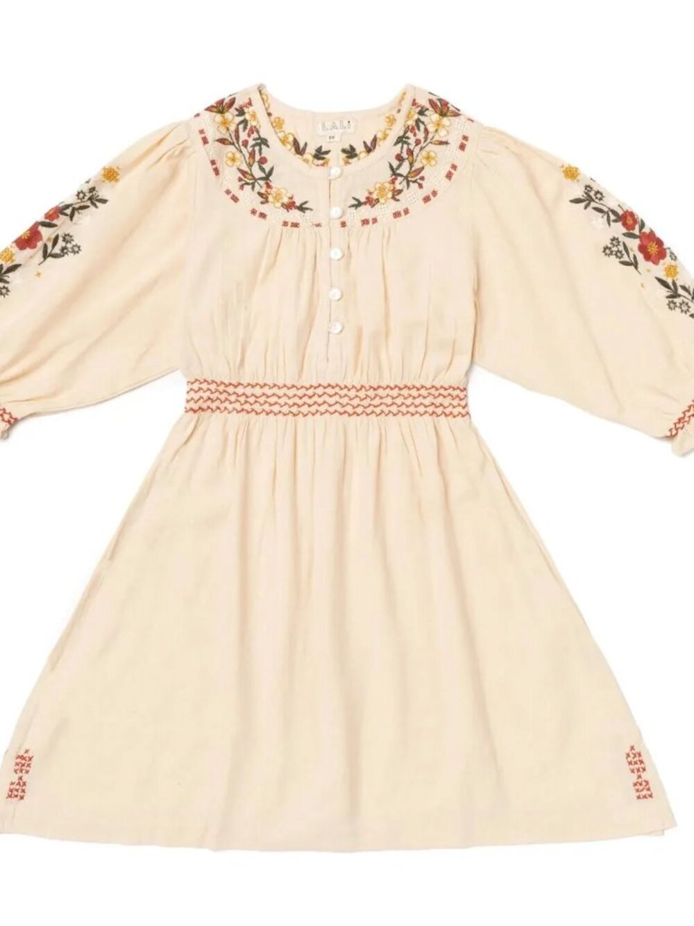 EUC Lali Eleanor Dress, 12, Cream